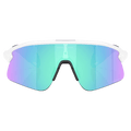 Front view of the Oakley Stunt Devil Sunglasses in Matte White colourway, unisex's model