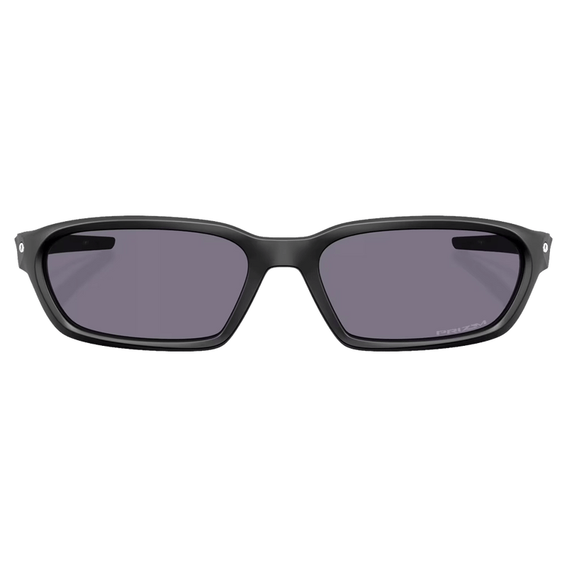Front view of the Oakley Terraforma Sunglasses in Matte Black colourway, unisex's model