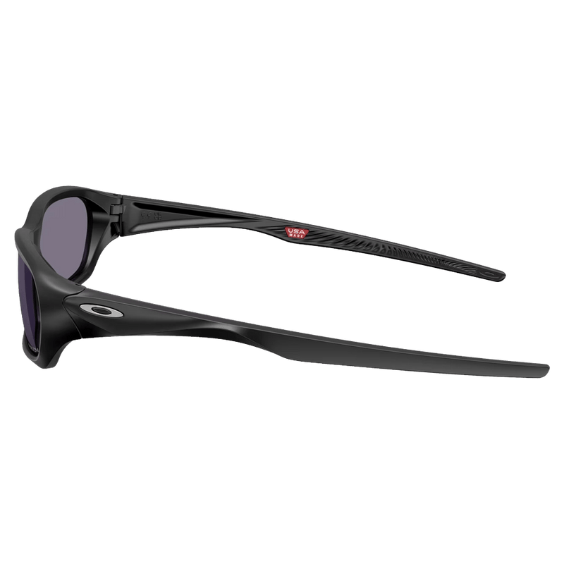 Side view of the Oakley Terraforma Sunglasses in Matte Black colourway, unisex's model
