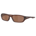 Main view of the Oakley Terraforma Sunglasses in Matte Rootbeer colourway, unisex's model
