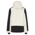Back view of the Oakley Tnp Tbt Insulated Ski Jacket in Mist colourway, unisex's model