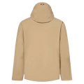 Back view of the Oakley Unbound Gore-Tex Shell 2.0 Ski Jacket in Pebble colourway, men's model