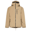Main view of the Oakley Unbound Gore-Tex Shell 2.0 Ski Jacket in Pebble colourway, men's model
