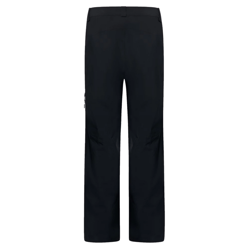 Back view of the Oakley Unbound Gore-Tex Shell 2.0 Ski Pants in Blackout colourway, men's model