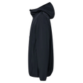 Side view of the Oakley Wintertide Softshell Hoodie in Black colourway, unisex's model