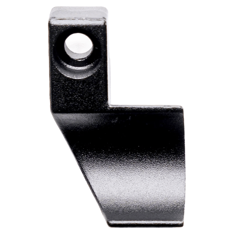 Main view of the One Up V3 Dropper Post Remote Clamp in Black colourway, I-SPEC-II Adapter model