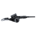 Side view of the One Up V3 Dropper Post Remote Remote in Black colourway, unisex model