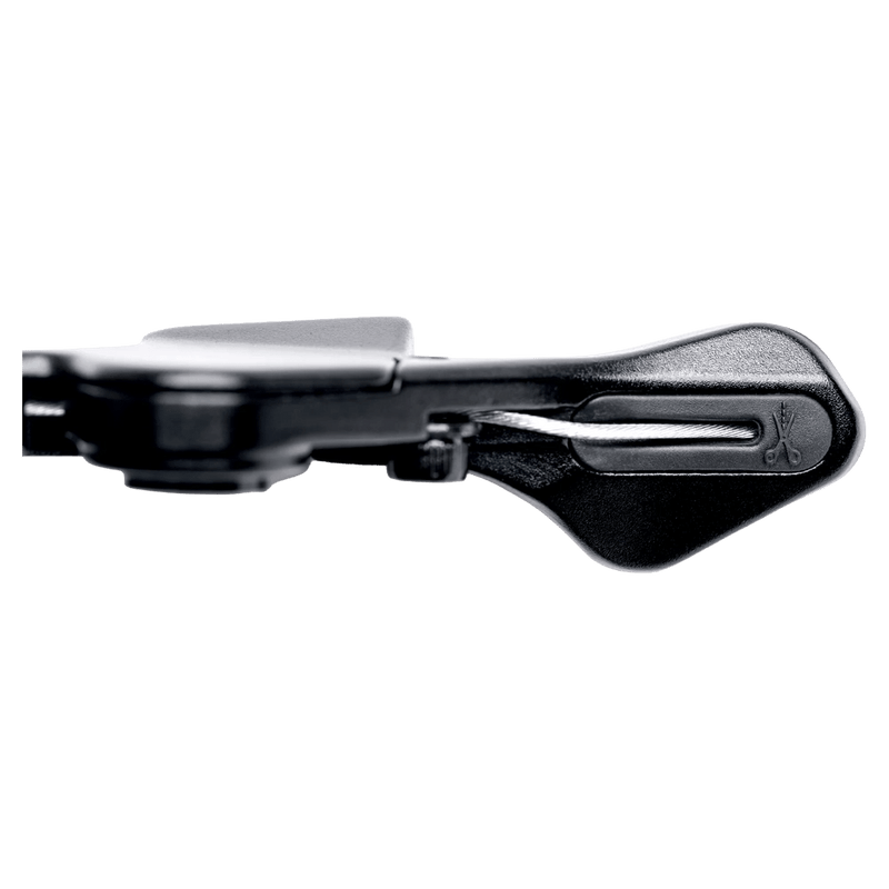 Side view of the One Up V3 Dropper Post Remote Remote in Black colourway, unisex model