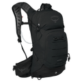 Main view of the Osprey Raptor 14L Hydration Bag in Black colourway, men model