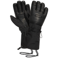 Pair of  of Oyuki Arashi Guide Gtx Gloves unisex in Black