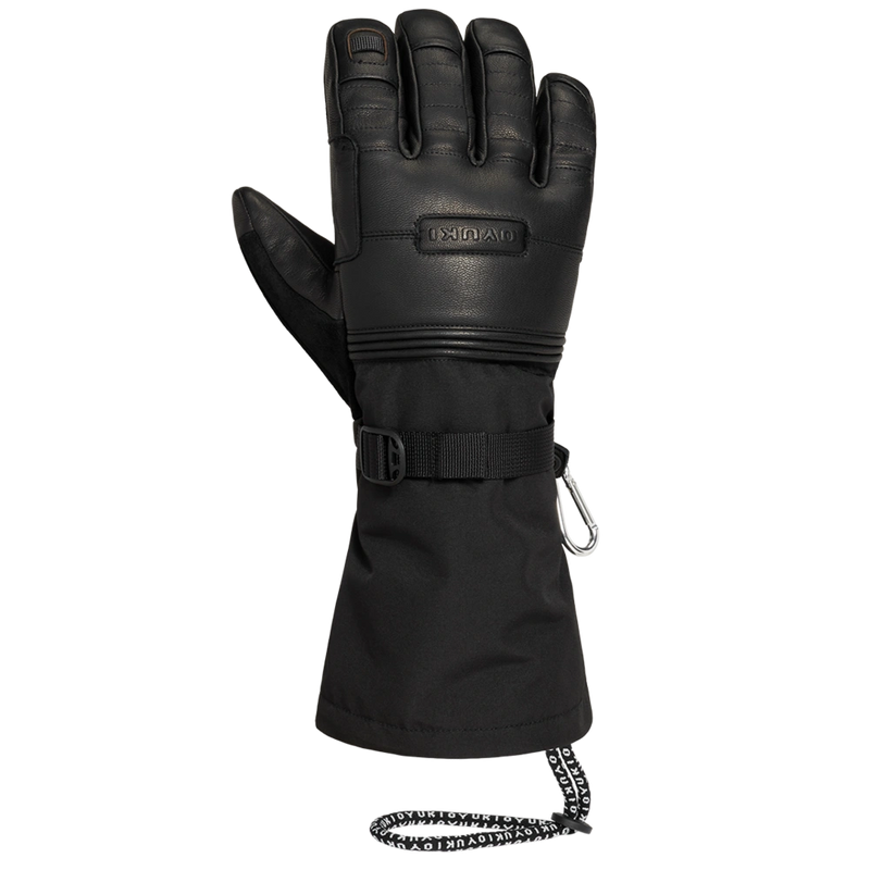 Backhand of Oyuki Arashi Guide Gtx Gloves unisex in Black