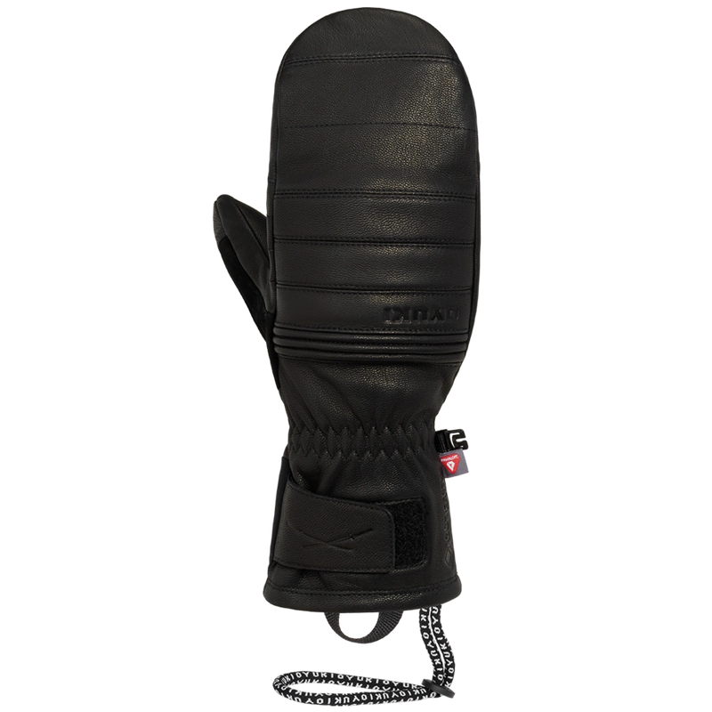 Backhand of Oyuki Chika Gloves for Women in Black