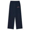 Main view of the P.E Nation Legacy Trackpant in Dark Navy colourway, women model