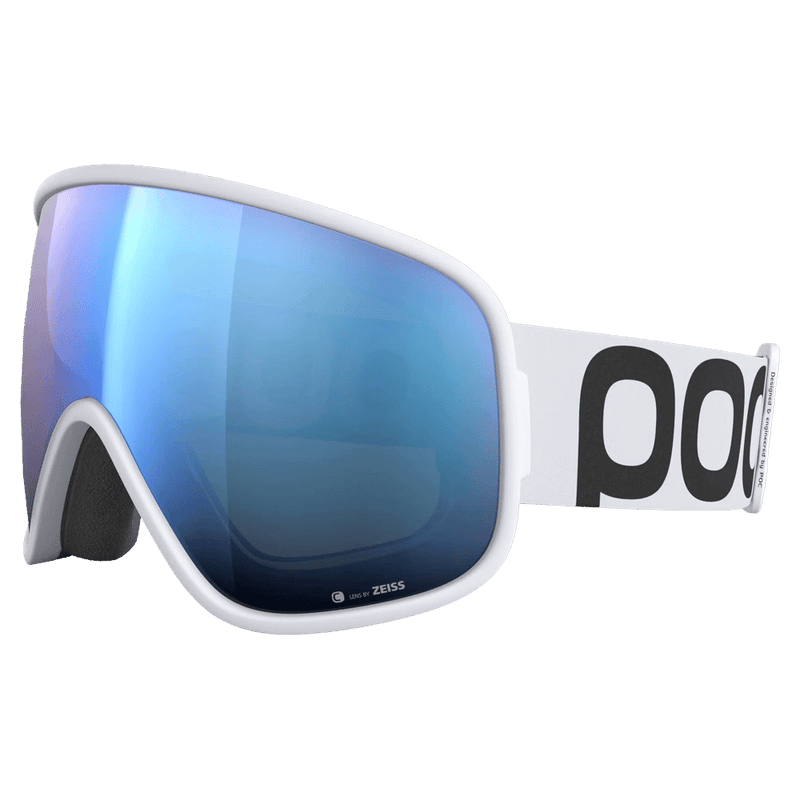 Main view of the Poc Vitrea Goggles in Hidrogen White colourway, unisex's model