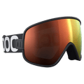 Side view of the Poc Vitrea Goggles in Uranium Black colourway, unisex's model