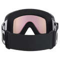 Back view of the Poc Vitrea Goggles in Uranium Black colourway, unisex's model
