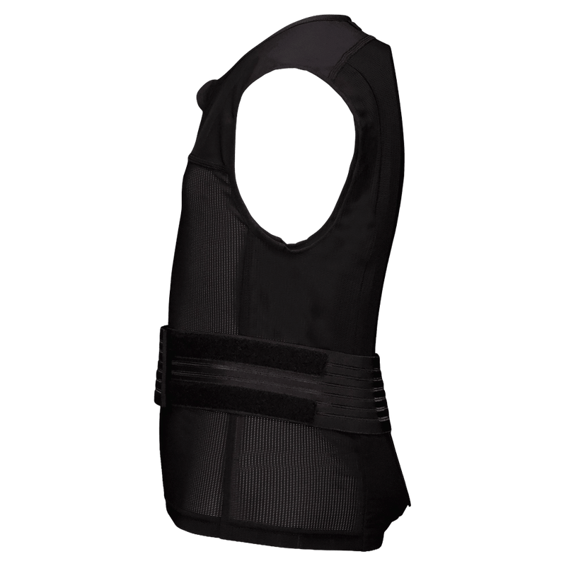 Side view of the Poc Vpd Air Vest Protection in Uranium Black colourway, kids's model