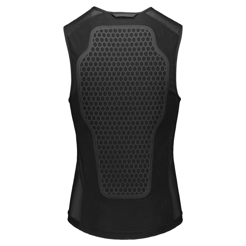 Back view of the Poc Vpd Air Vest Protection in Uranium Black colourway, men's model