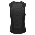 Back view of the Poc Vpd Air Vest Protection in Uranium Black colourway, men's model