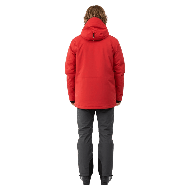 Back view of the Pure All The Way Jacket in Barbados colourway, men model