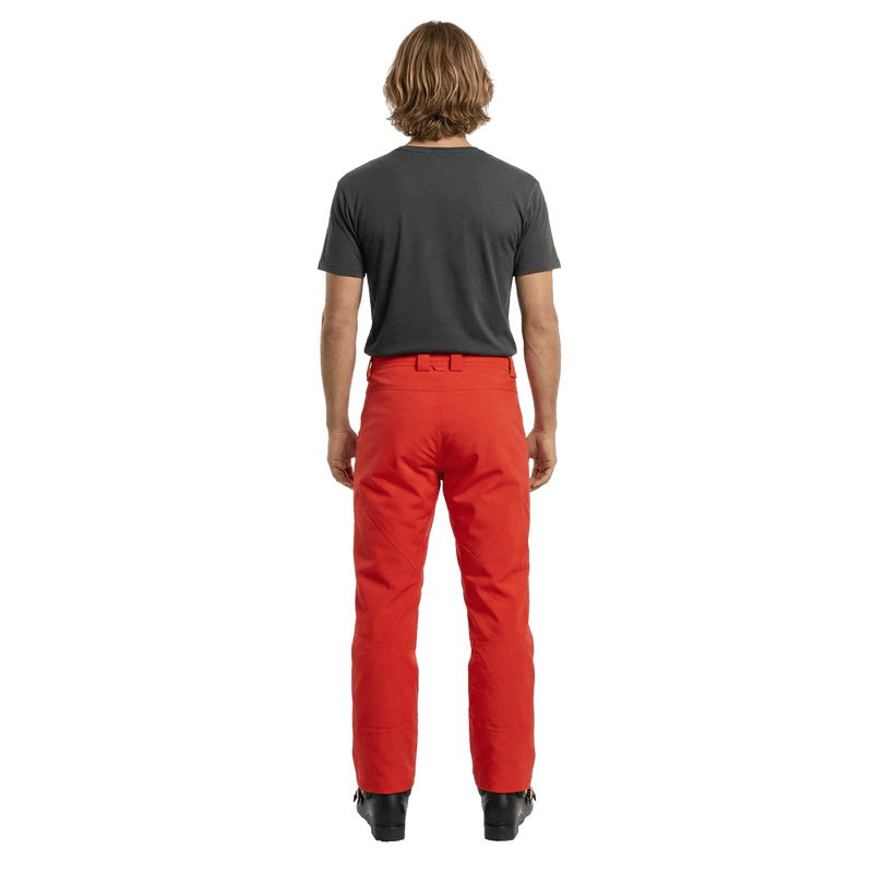 Back view of the Pure Fireball Pants in Barbados colourway, men model