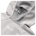 Back view of hood from Resolve Storm Ski Jacket in Grey