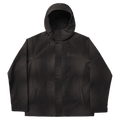 Front view of the Resolve Geo Ski Jacket in colour Black Plaid