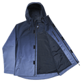 Inside view of Resolve Gradient Ski Jacket in Navy