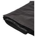 Black Resolve Sprinter Baggy cargo Ski Pants leg cuff detail with internal elastic snow gaiter.