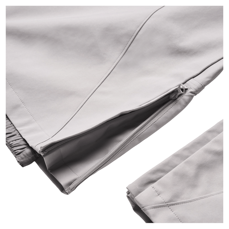 Resolve Sprinter Baggy cargo Ski Pants featuring a zippered leg opening and internal snow gaiter in colour Grey