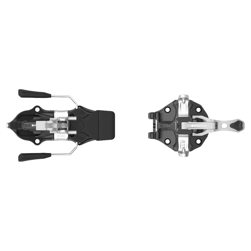 White view of ATK Raider 11 Evo Ski Touring Bindings