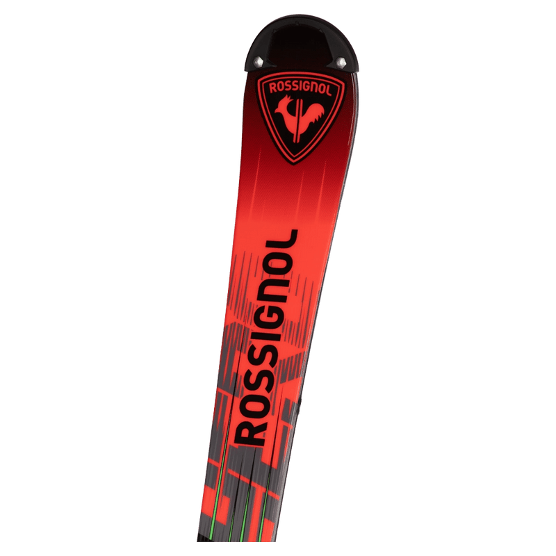 Tip view of Rossignol 2027 Hero Sl Pro Ski w/ Bindings - Kids