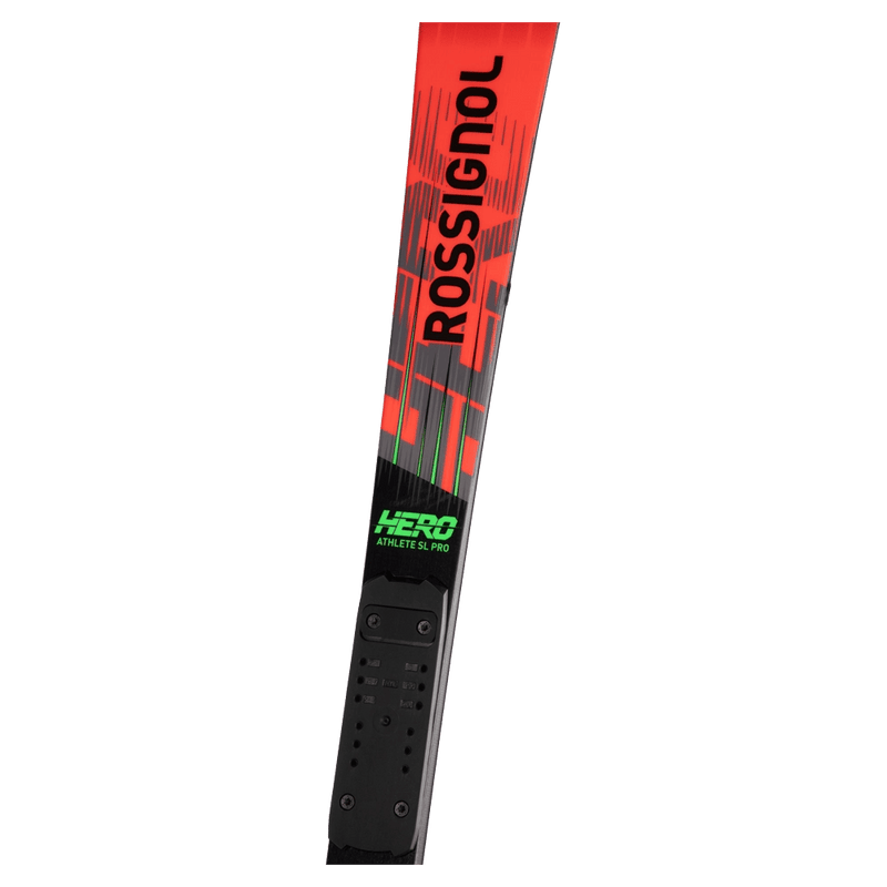 Waist view of Rossignol 2027 Hero Sl Pro Ski w/ Bindings - Kids