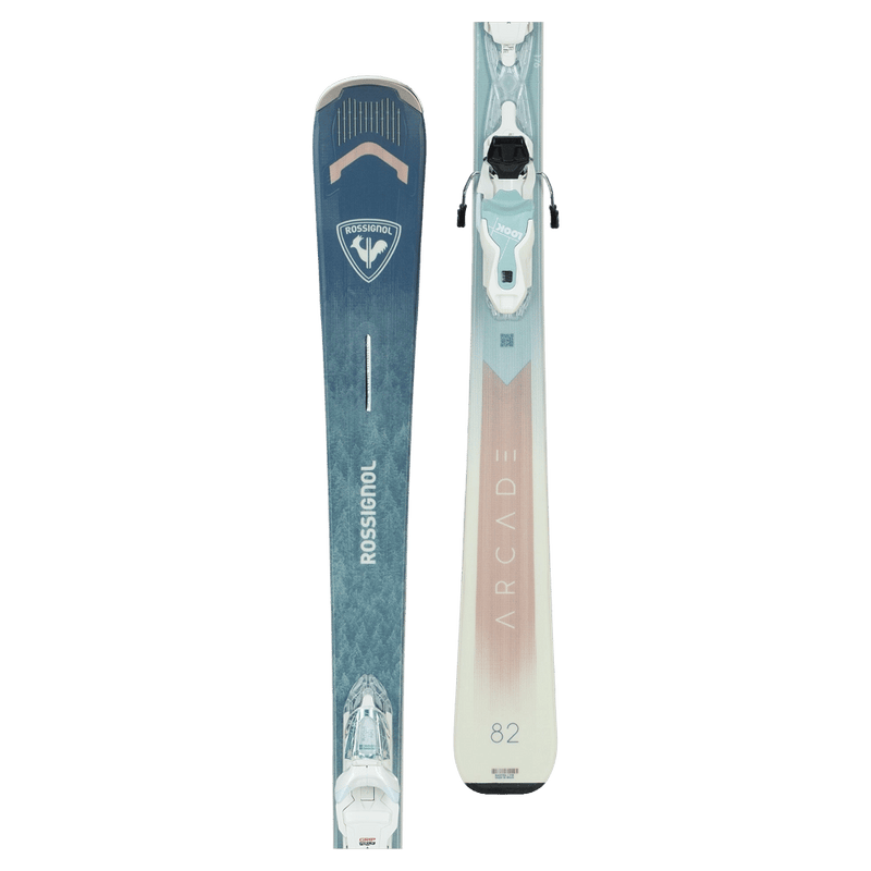 Tip & Tail view of Rossignol 2027 Arcade 82 Ski w Bindings - Womens