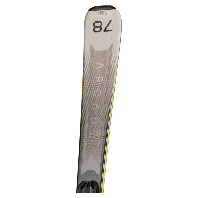 Tail view of Rossignol 2027 Arcade 78 Ski w/ Bindings