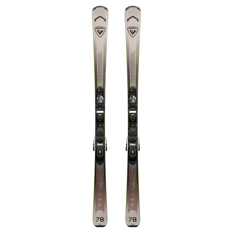 Top view of Rossignol 2027 Arcade 78 Ski w/ Bindings