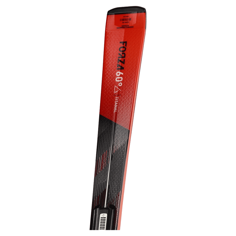 Tail view of Rossignol 2027 Forza 60 Ti Ski w Bindings