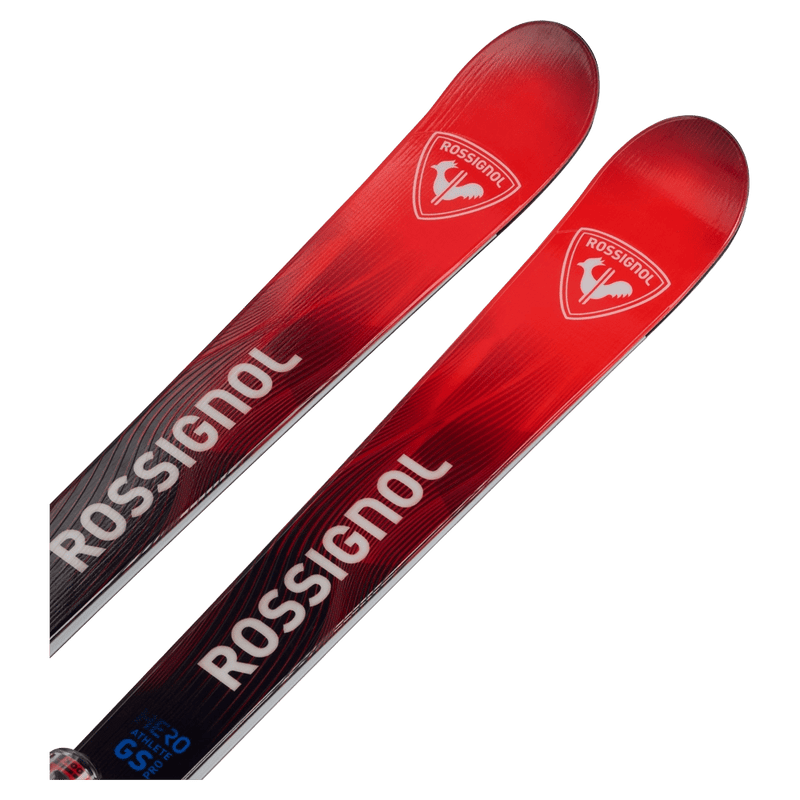 Tip view of Rossignol 2027 Hero Gs Pro Ski w/ Bindings - Kids