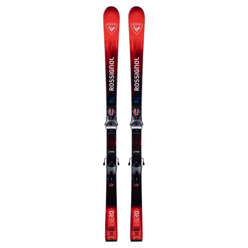 Top view of Rossignol 2027 Hero Gs Pro Ski w/ Bindings - Kids