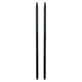 Base view of the Rossignol X-Ium R-Skin classic skis for kids showing the integrated skin inserts