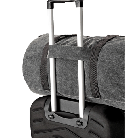 Detail image of the Rip Curl Mixed Pigment 44L Duffle in Washed Black