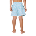 Back image of the Rip Curl Cosmic Surfing Volley - Boy in Light Blue