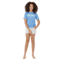 Full image of the Rip Curl Surf Puff Relaxed Tee- Girl in Blue