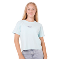 Front image of the Rip Curl Paradise Club Summer Tee-Girl in Bone