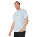 Front image of the Rip Curl Pill Icon Tee in Blue Wind