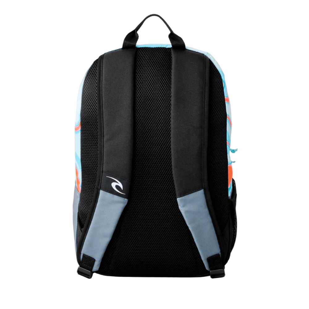 Back image of the Rip Curl Evo 24 L School 2025 in Black Blue