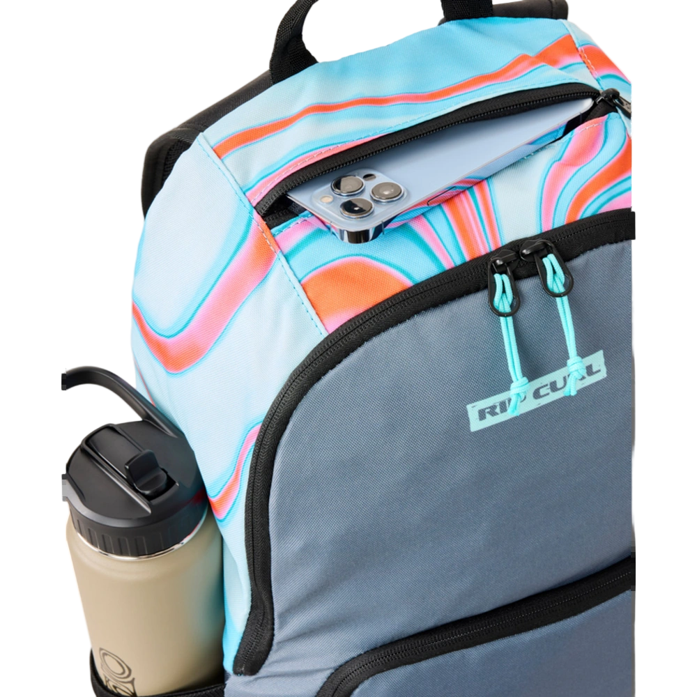 Detail image of the Rip Curl Evo 24 L School 2025 in Black Blue