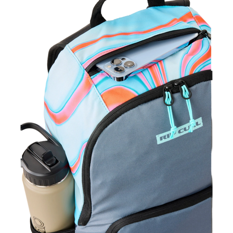 Detail image of the Rip Curl Evo 24 L School 2025 in Black Blue