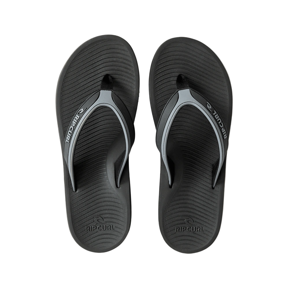 Full image of the Rip Curl Tunnels Bloom Open Toe in Black