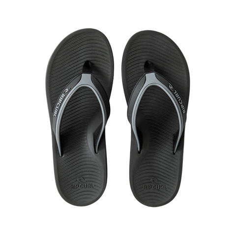 Full image of the Rip Curl Tunnels Bloom Open Toe in Black